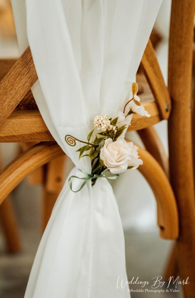 Drone wedding video footage of The Hidden Hive tipis by Weddings by Mark.