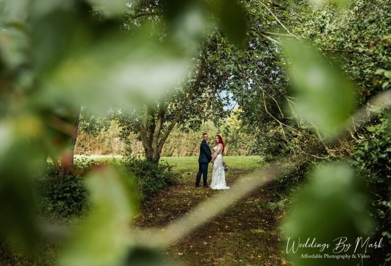 Professional wedding photography at The Hidden Hive tipis by Weddings by Mark.