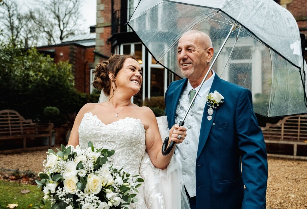 a couples very happy review for photography & video Bolton