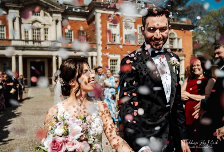 Confetti Wedding Photography at Eaves Hall