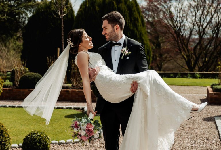 An Intimate Moment of wedding Photograpphy at Eaves Hall, Clitheroe